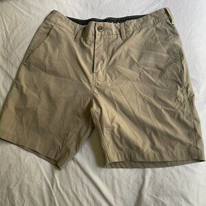 Men's Vissla Walk Shorts Tan/Khaki Size 31